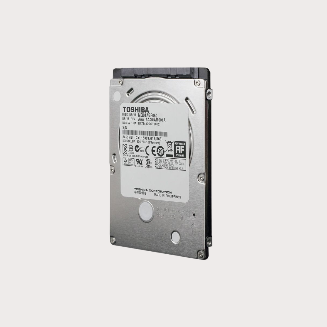 Hard Disk Drive (HDD): 128, 256, 512, 1TB, 2TB, 4TB (Branded or New)